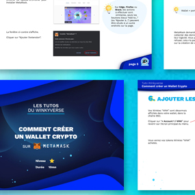 Mise en page d’un tutoriel print pour Winkyverse