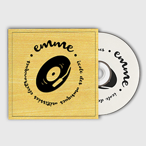 Création du logo de Emme, Ecole de musiques métissées et électroniques.